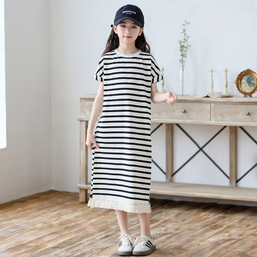 宽松条纹裙 Relaxed Stripe T-Dress