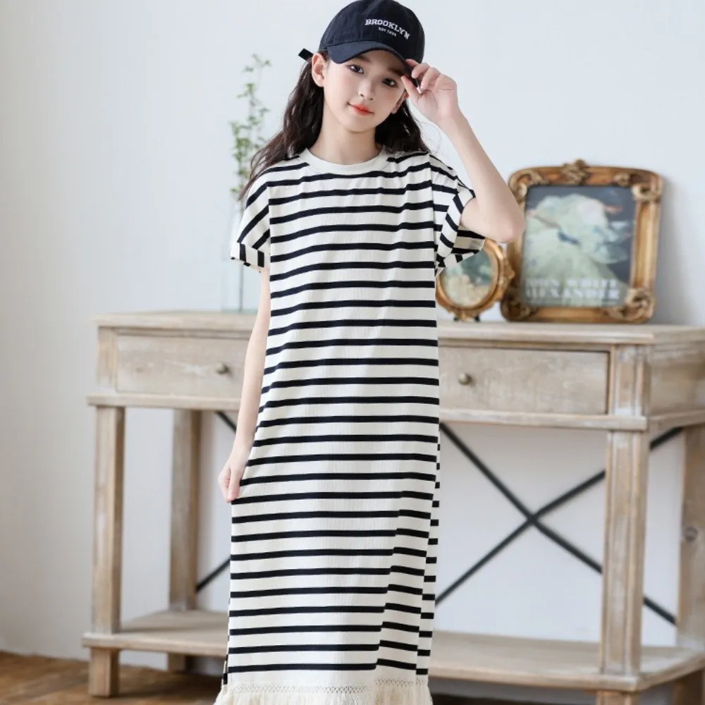 宽松条纹裙 Relaxed Stripe T-Dress