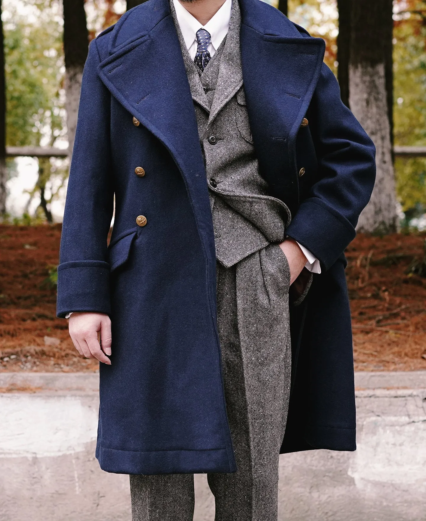 1940s British Royal Air Force Greatcoat