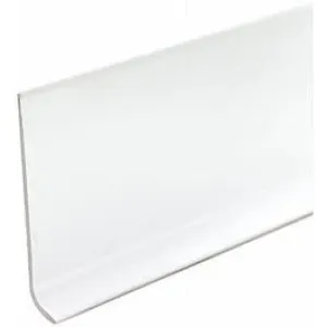 4-Inch x 120-Ft. White Vinyl Wall Base