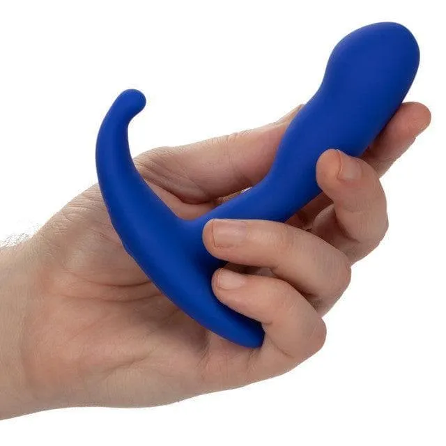 Admiral Advanced Silicone Curved 10 Function Dual Motor Prostate Probe Blue