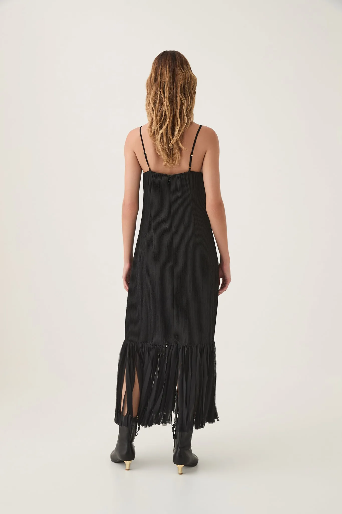 Arris Fringed Maxi Dress