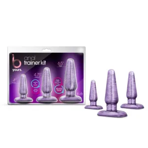 B Yours - Anal Trainer Kit - Purple Swirl