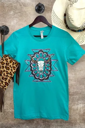 BC CONCHO AZTEC - TURQUOISE