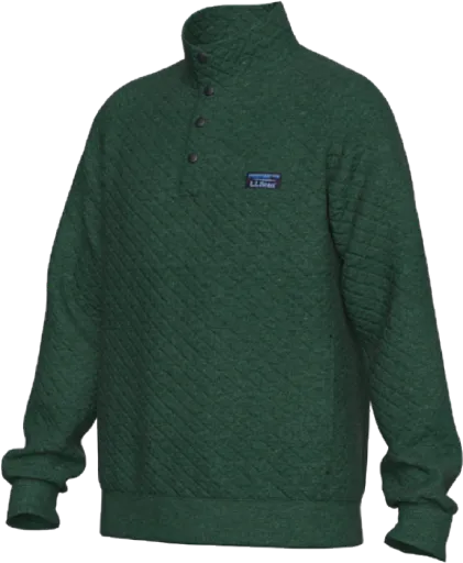 Bean's Quilted Sweatshirt Men's Regular