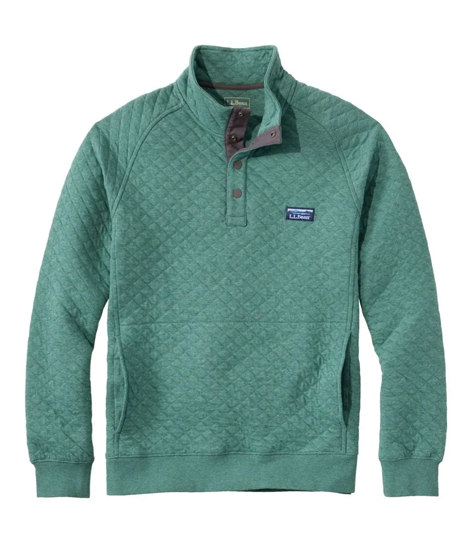 Bean's Quilted Sweatshirt Men's Regular