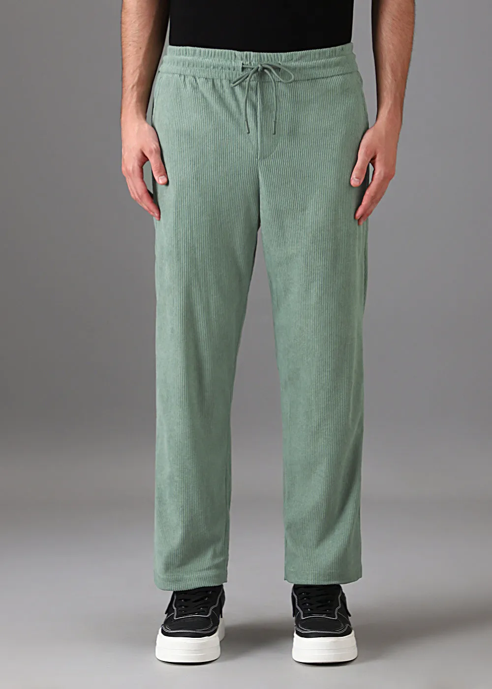 Beryl Green Corduroy Pants