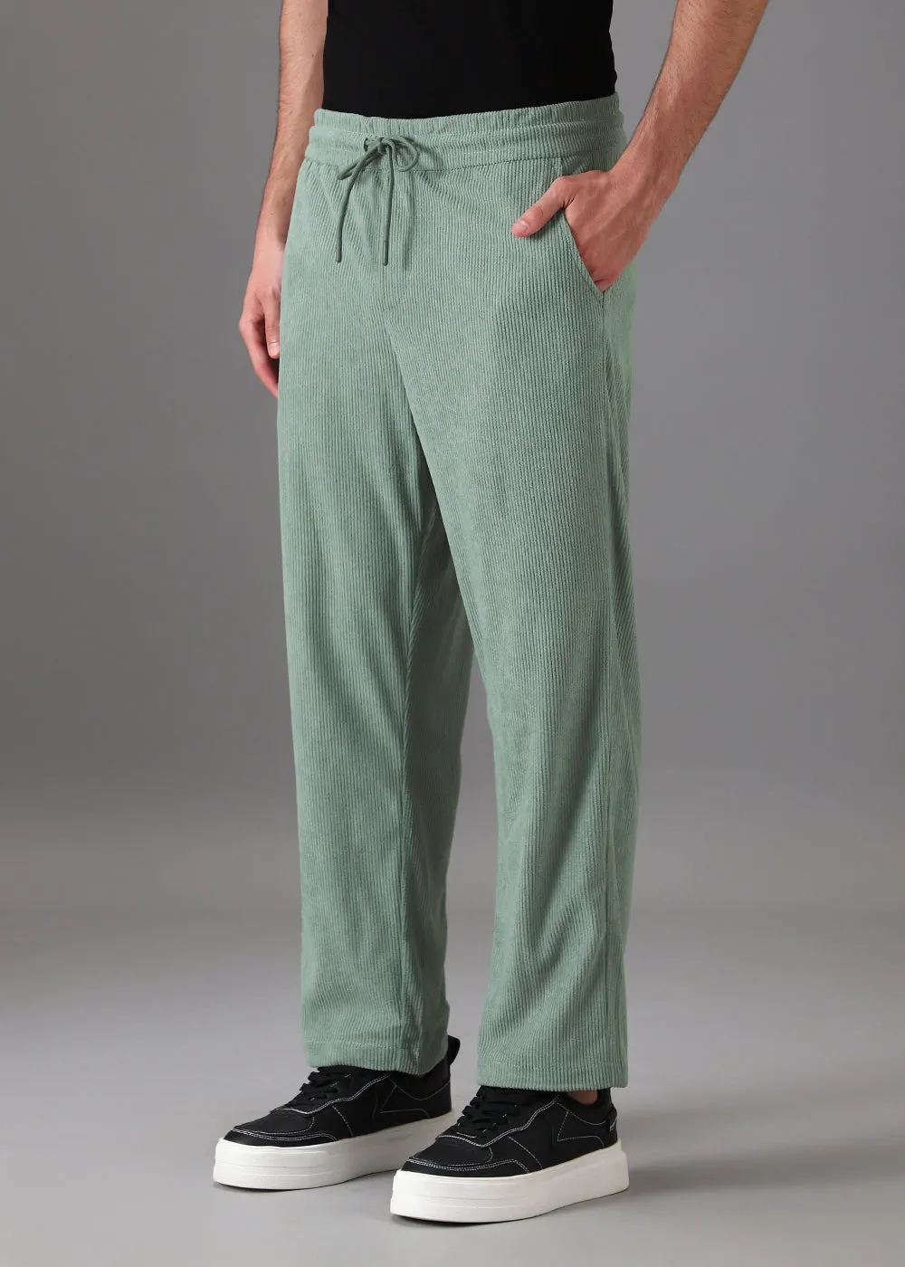 Beryl Green Corduroy Pants