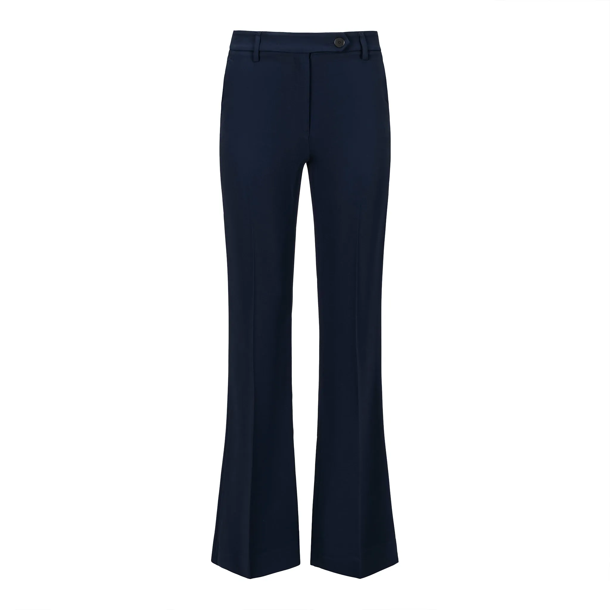 Bianca Stretch Wide Leg Pant - Navy