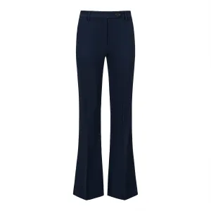 Bianca Stretch Wide Leg Pant - Navy