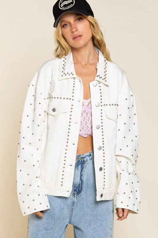 Blake Studded Denim Jacket