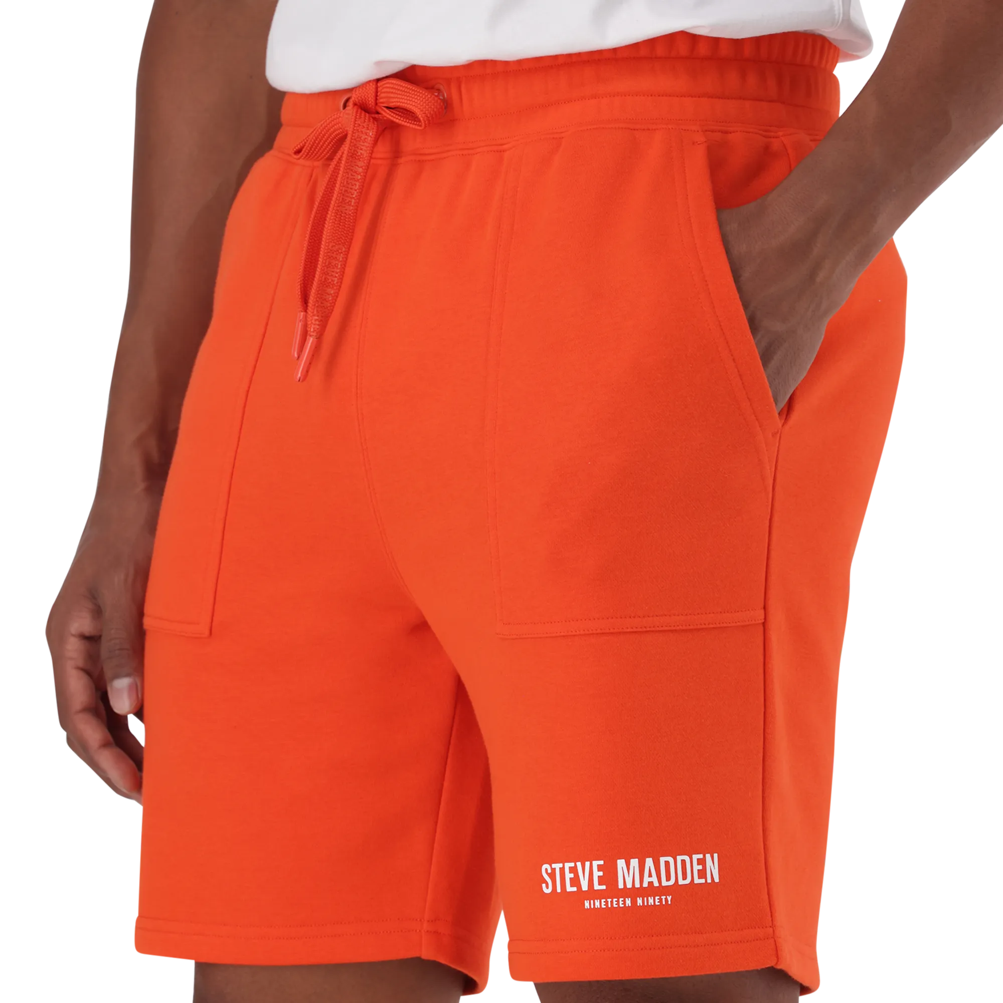 BRODY TANGERINE JOGGER SHORTS