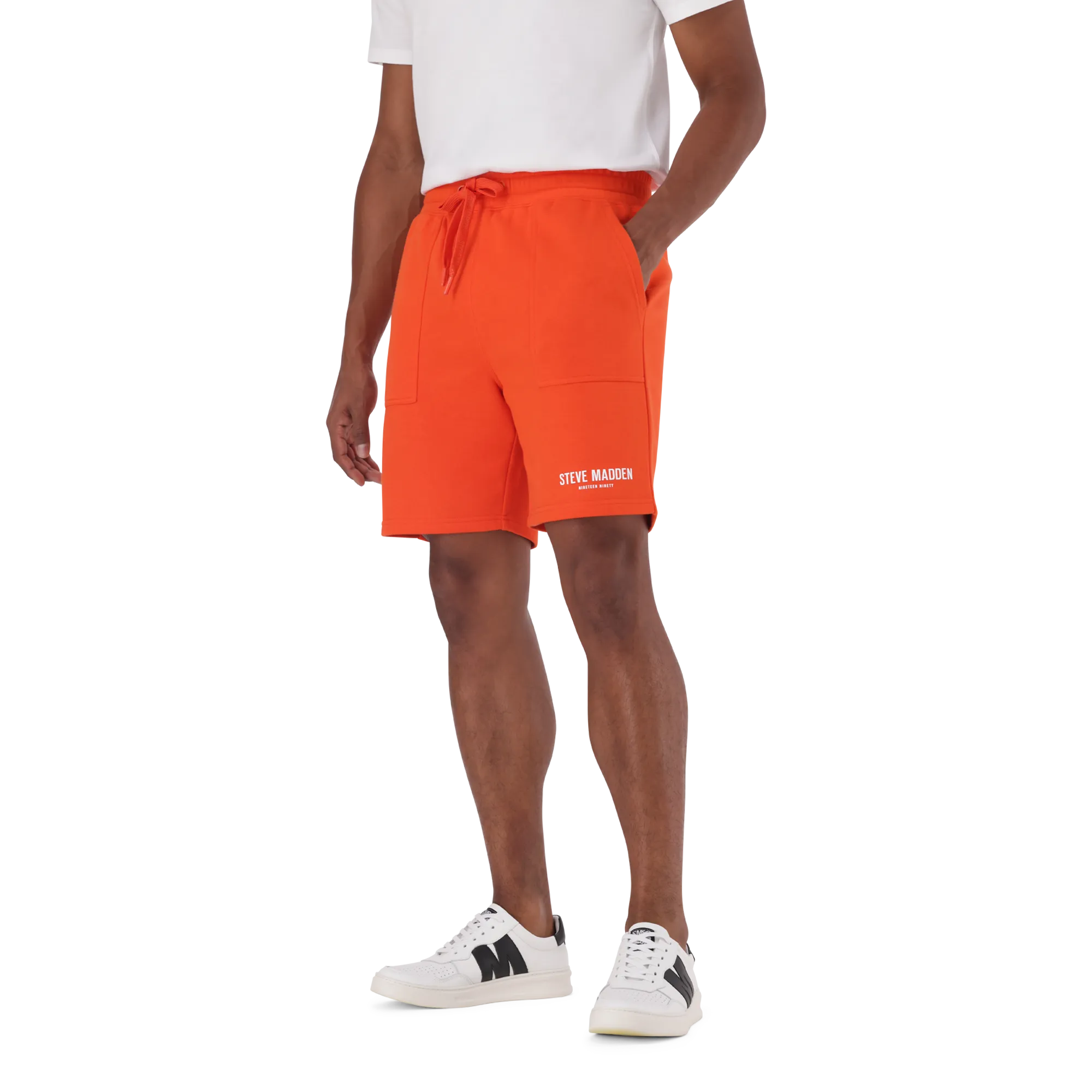 BRODY TANGERINE JOGGER SHORTS