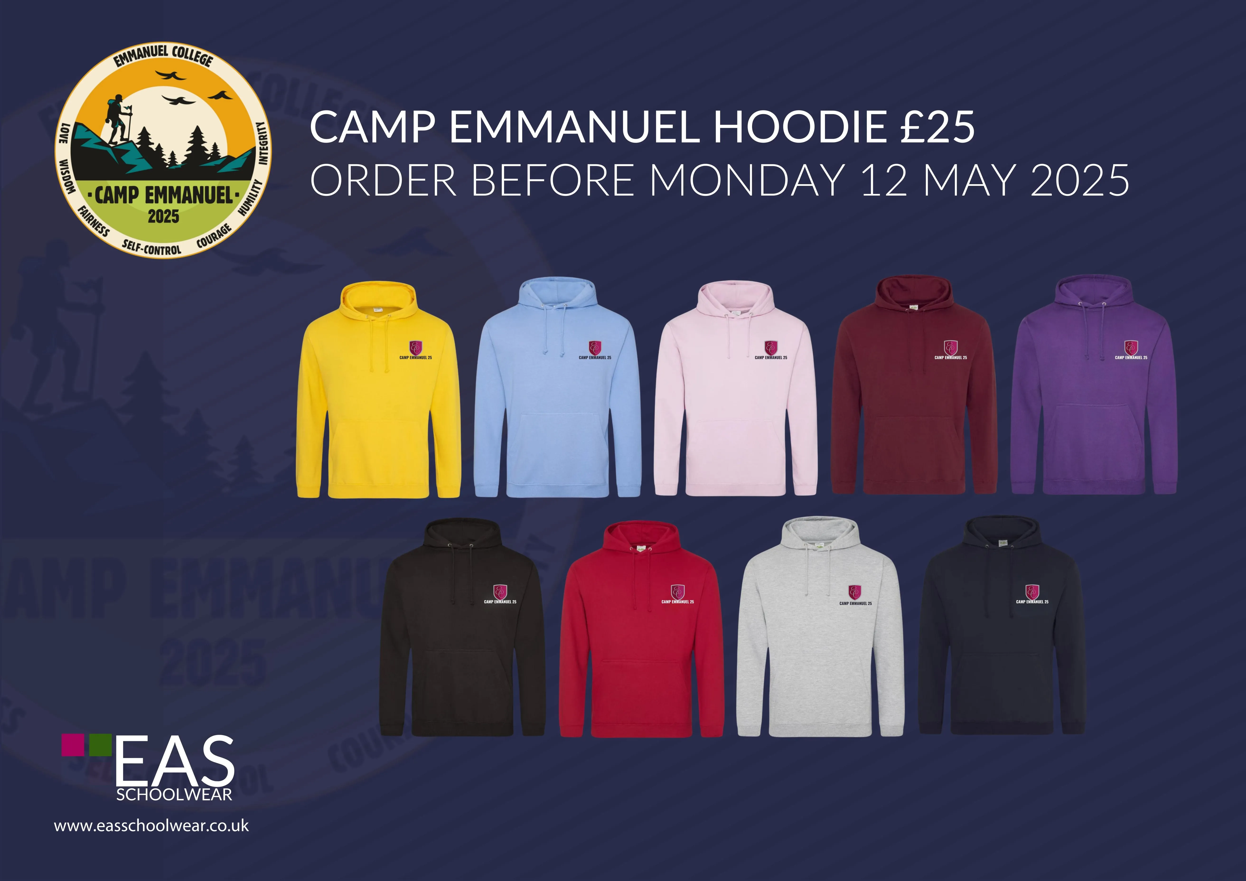 Camp Emmanuel 2025 Trip Hoodie