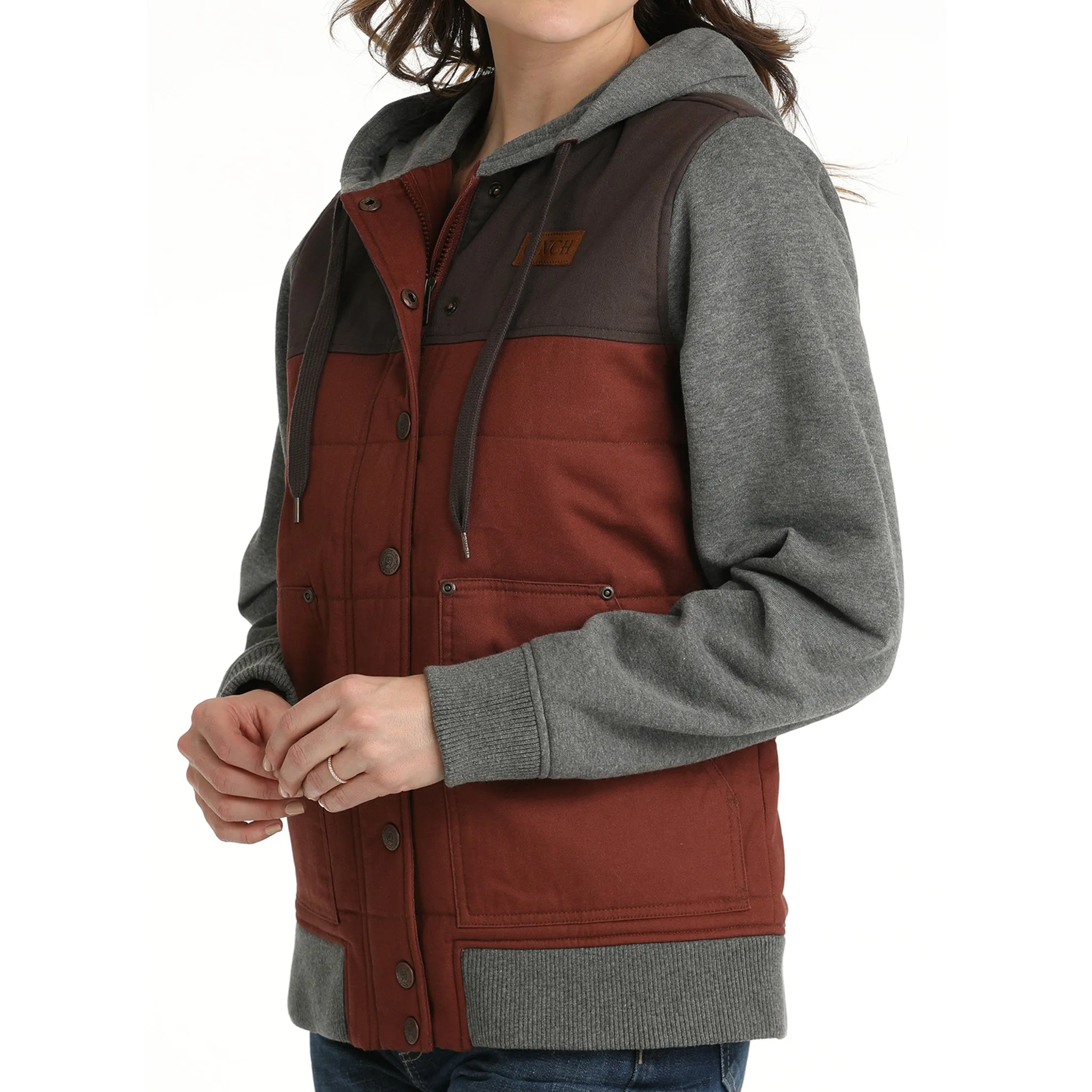 Cinch Women's Canvas Hoodie Jacket