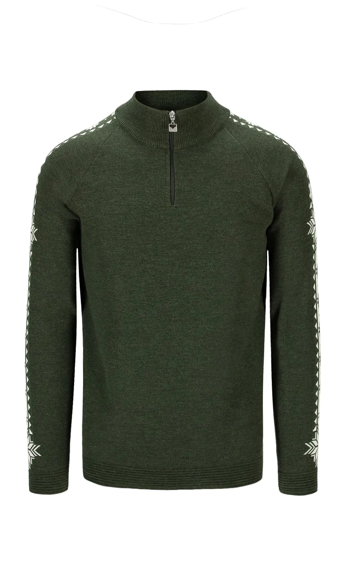 Dale of Norway | Geilo Sweater | Men's | Dark Green/Off White