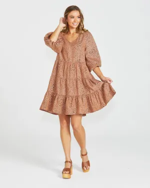 DAVIE TIERED DRESS