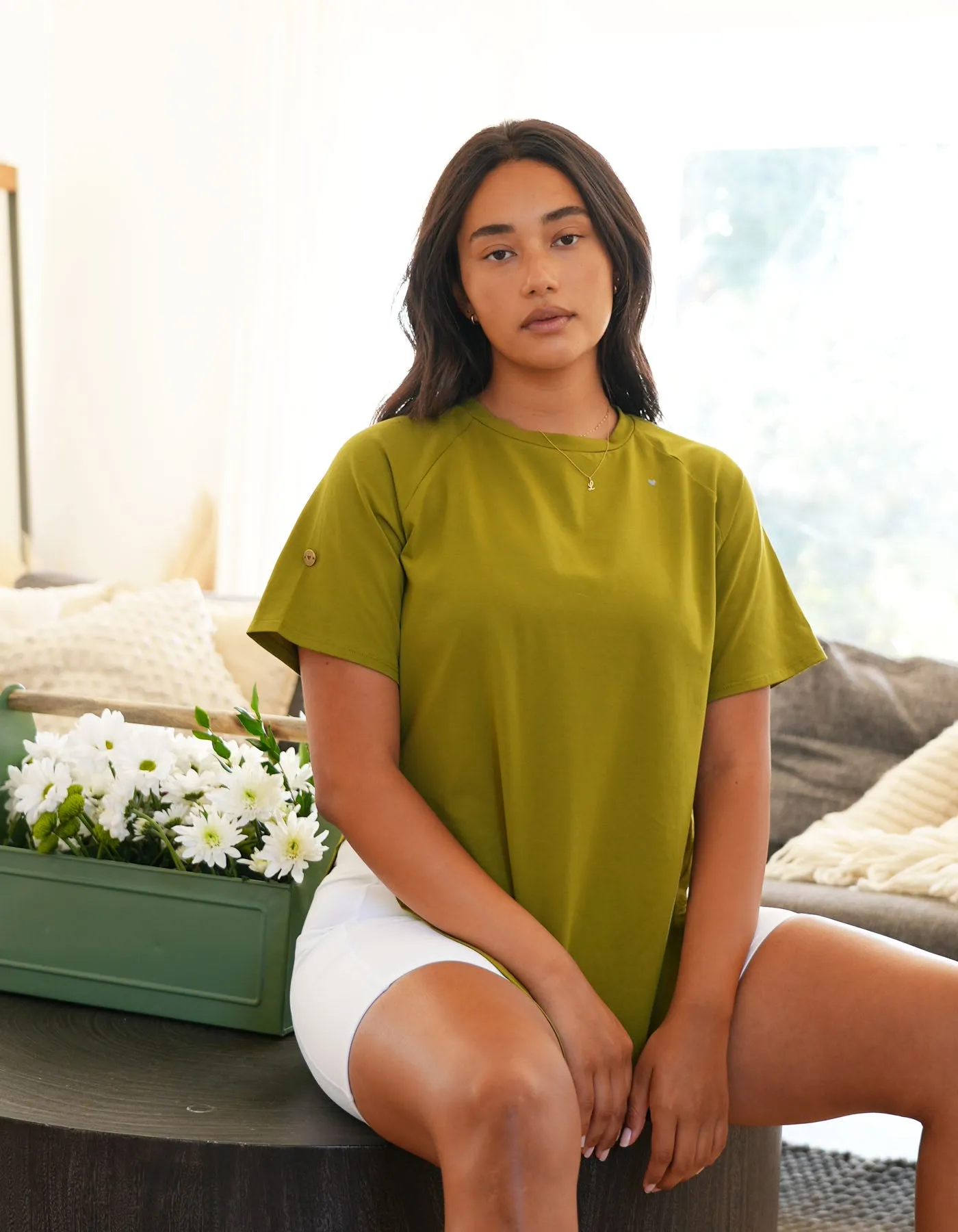 Effortless Pocket Shorts - Lilies