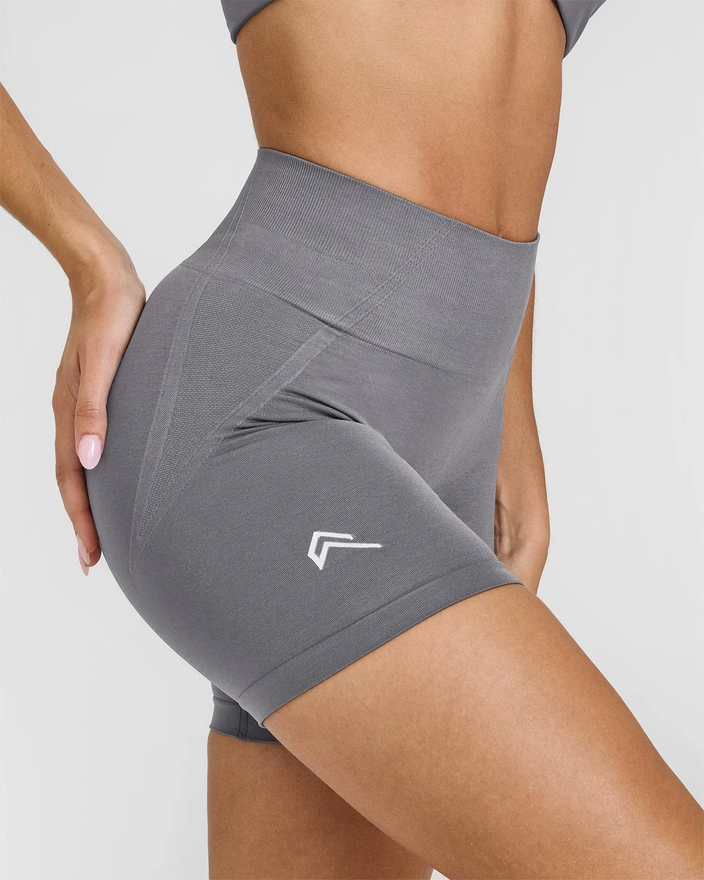 Effortless Seamless Shorts | Ash Grey