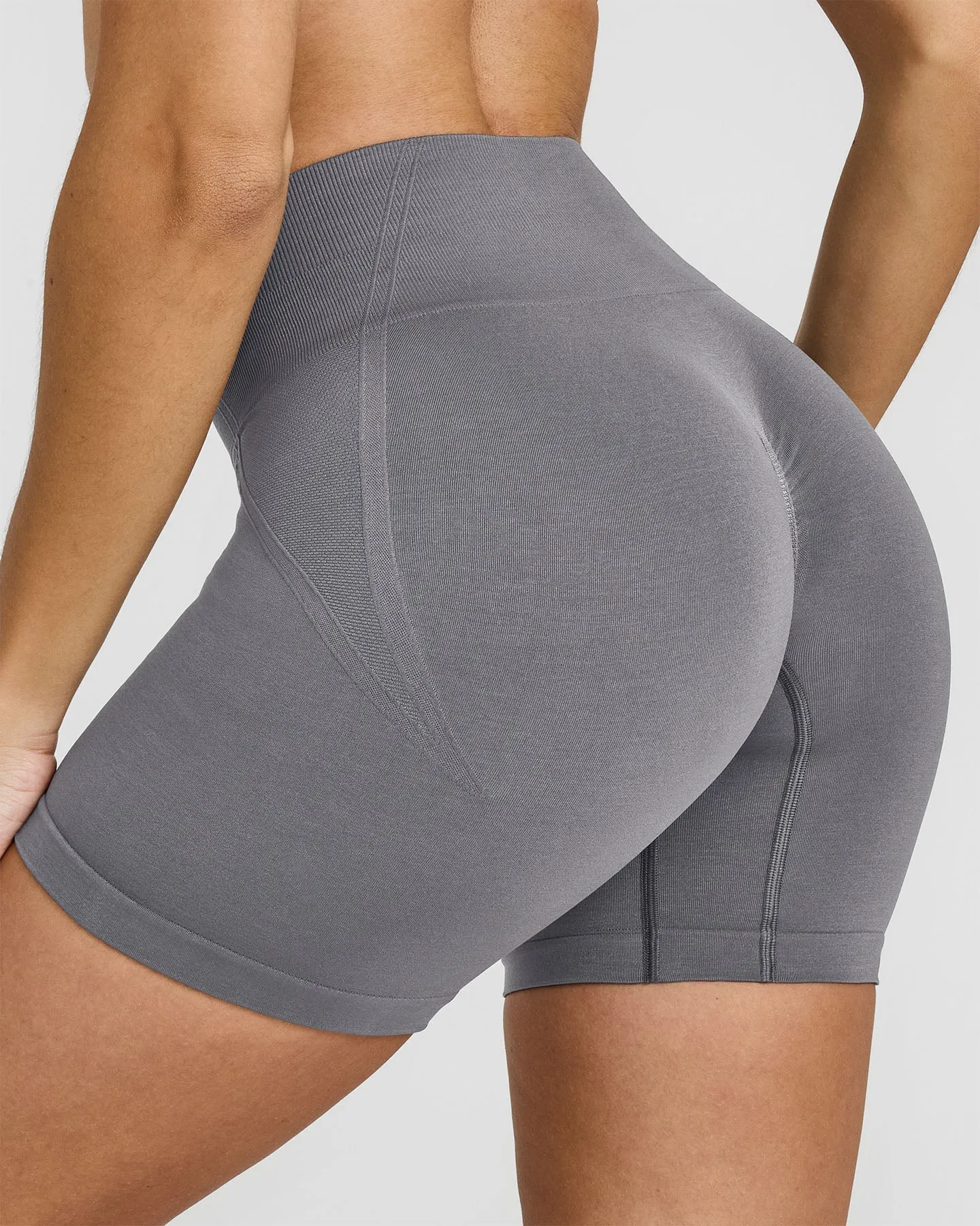 Effortless Seamless Shorts | Ash Grey