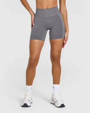 Effortless Seamless Shorts | Ash Grey