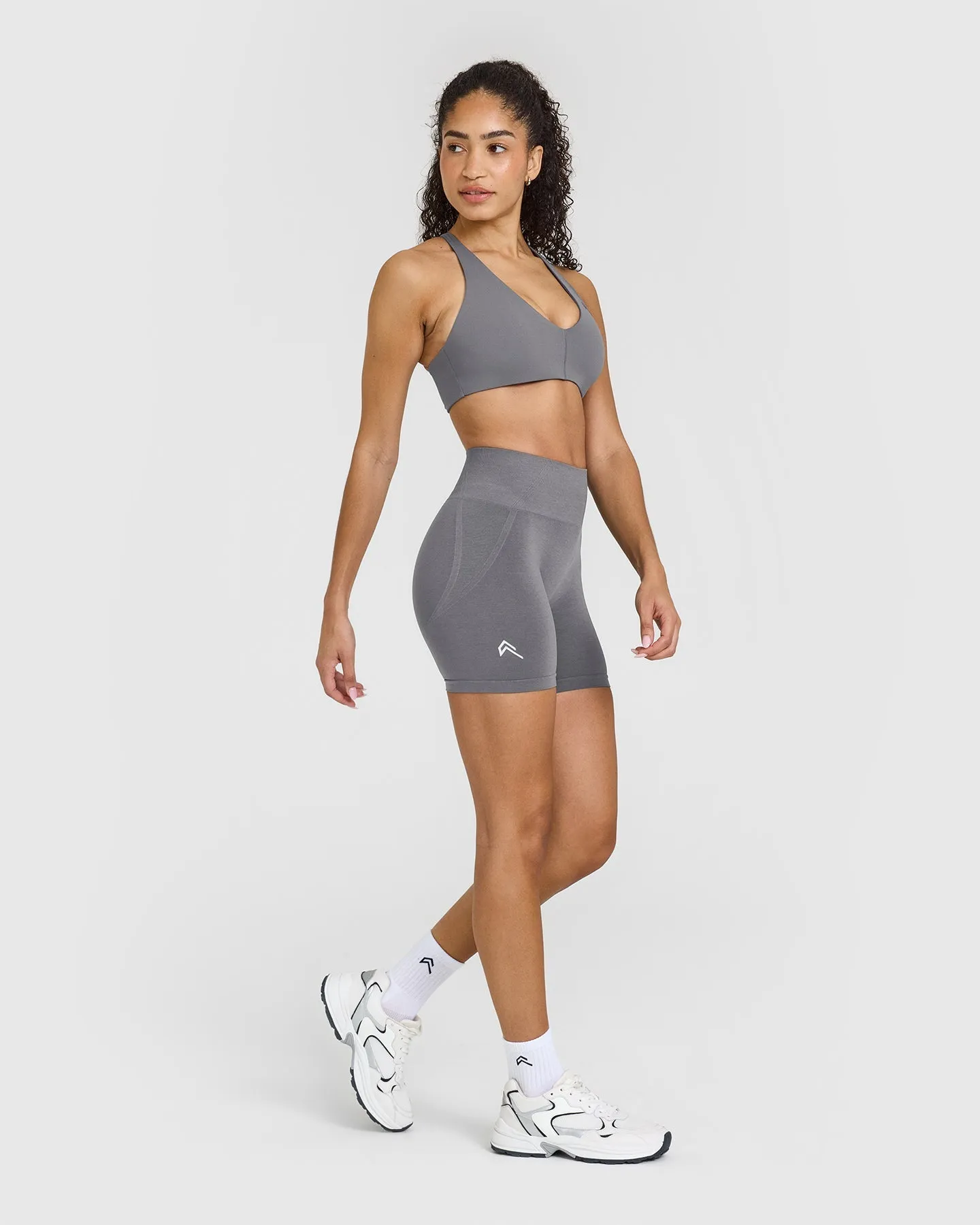 Effortless Seamless Shorts | Ash Grey