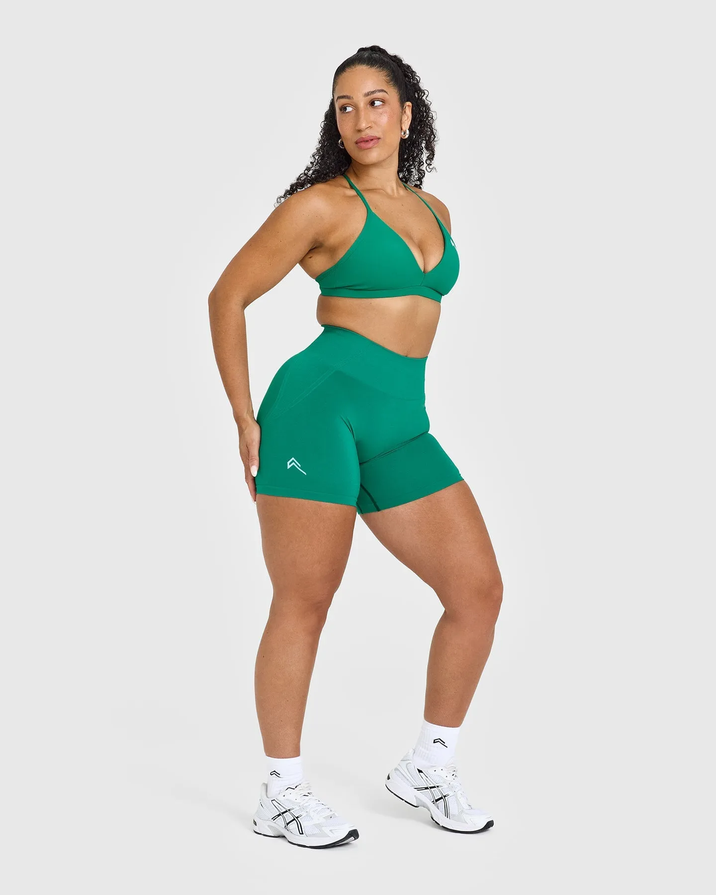 Effortless Seamless Shorts | Emerald Green