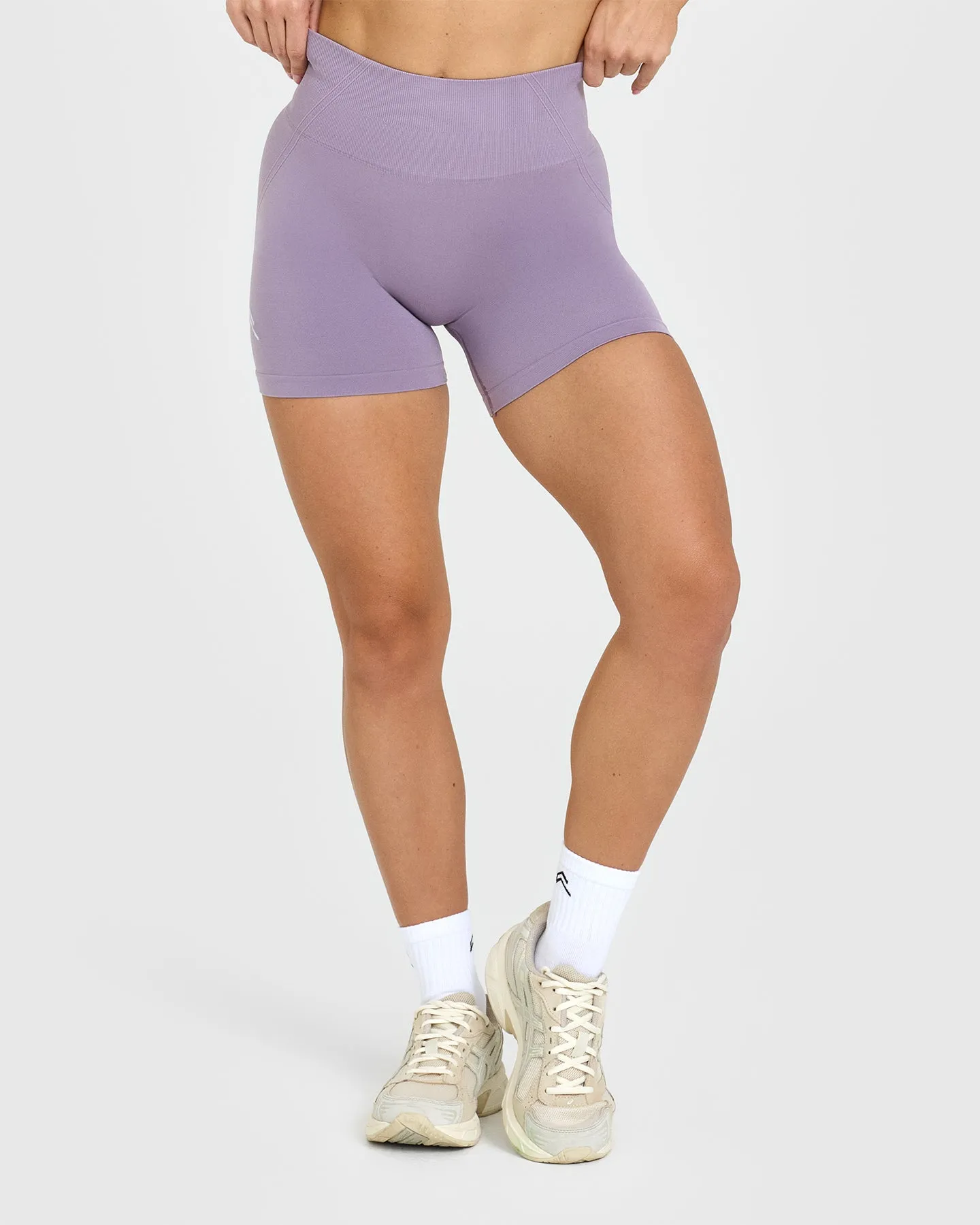 Effortless Seamless Shorts | Soft Purple