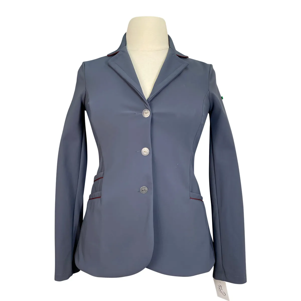 For Horses 'Boheme' Show Jacket in Charcoal - Women's Large