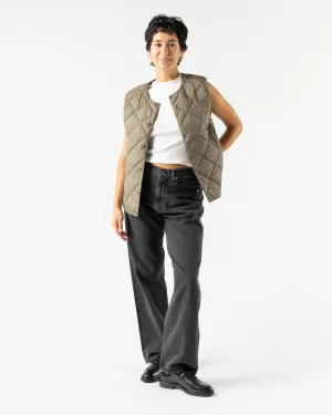 Gramicci Inner Down Vest in Stone Grey