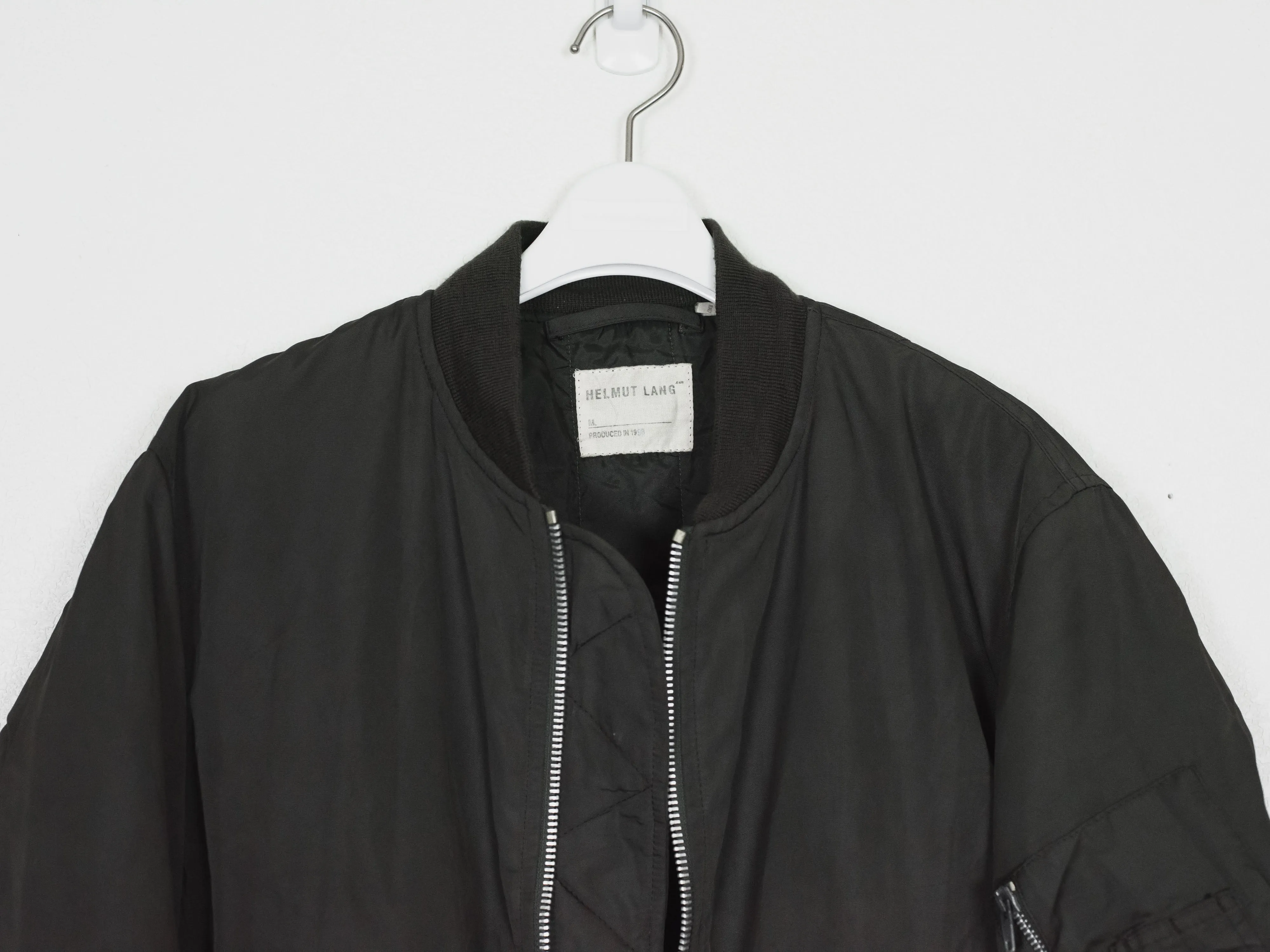 Helmut Lang AW98 Nylon MA-1 Bomber