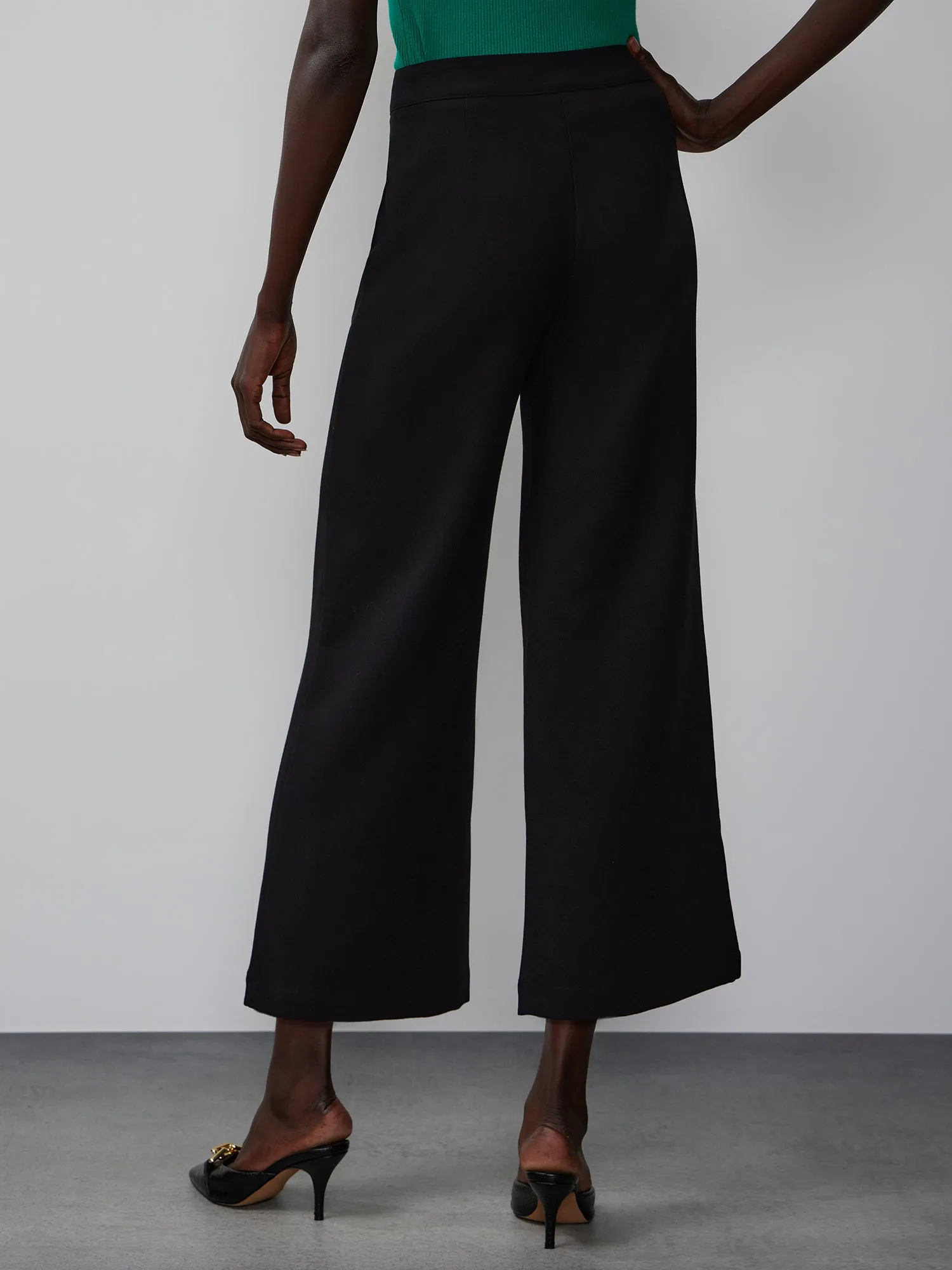 High Rise Culotte Pant