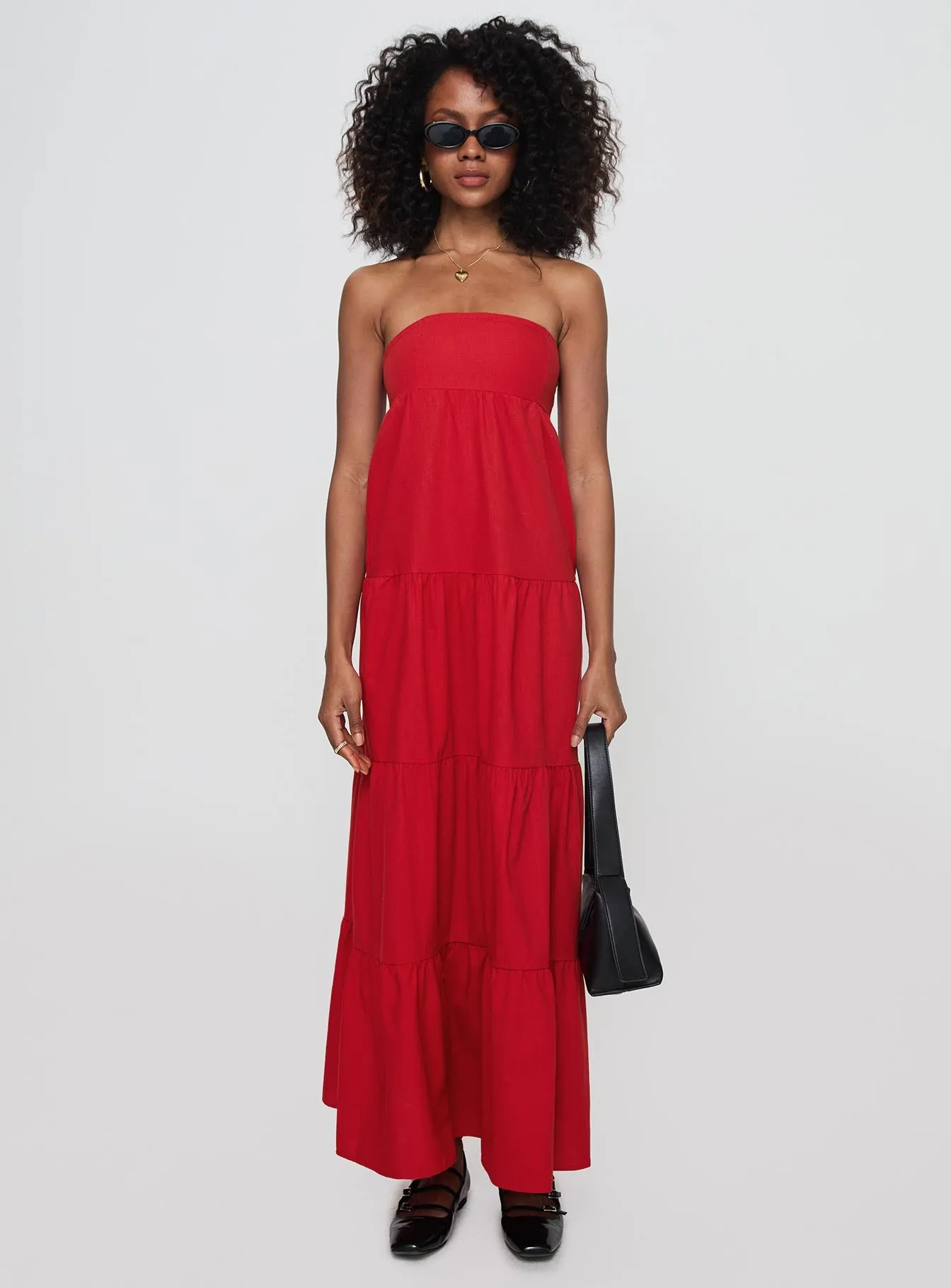 Kazia Maxi Dress Red