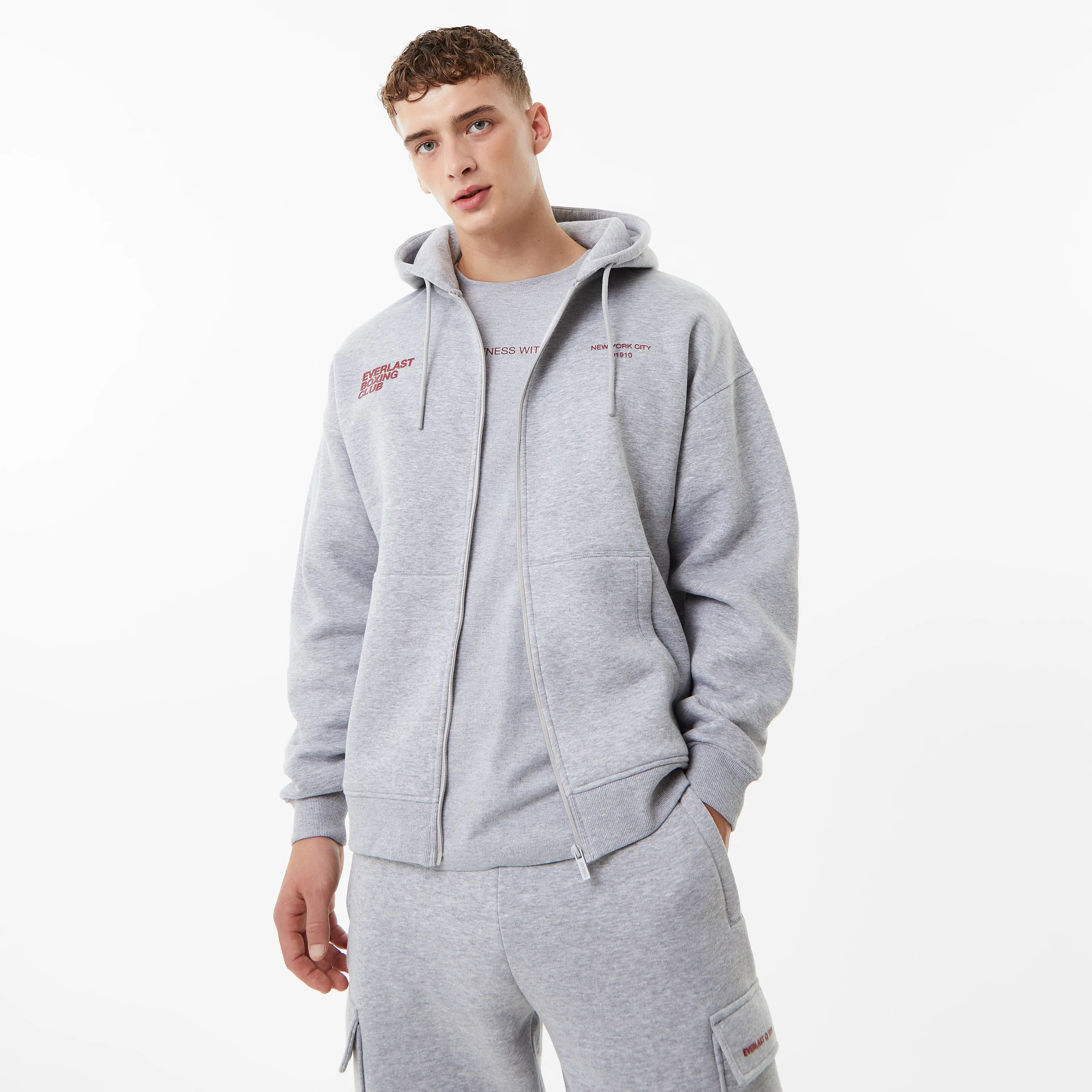 Men's Boxing Club Zip Up Hoodie