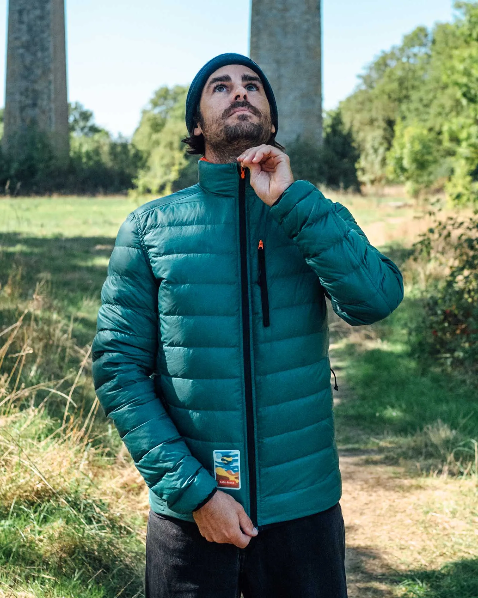 Men's Puffer-Puffer Jacket — Evergreen & Salamander