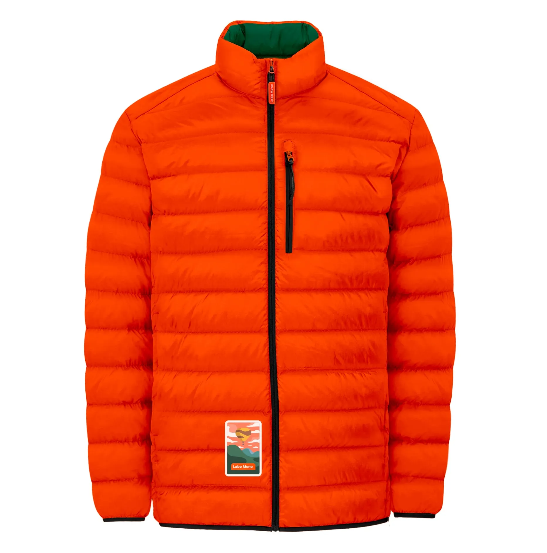 Men's Puffer-Puffer Jacket — Evergreen & Salamander