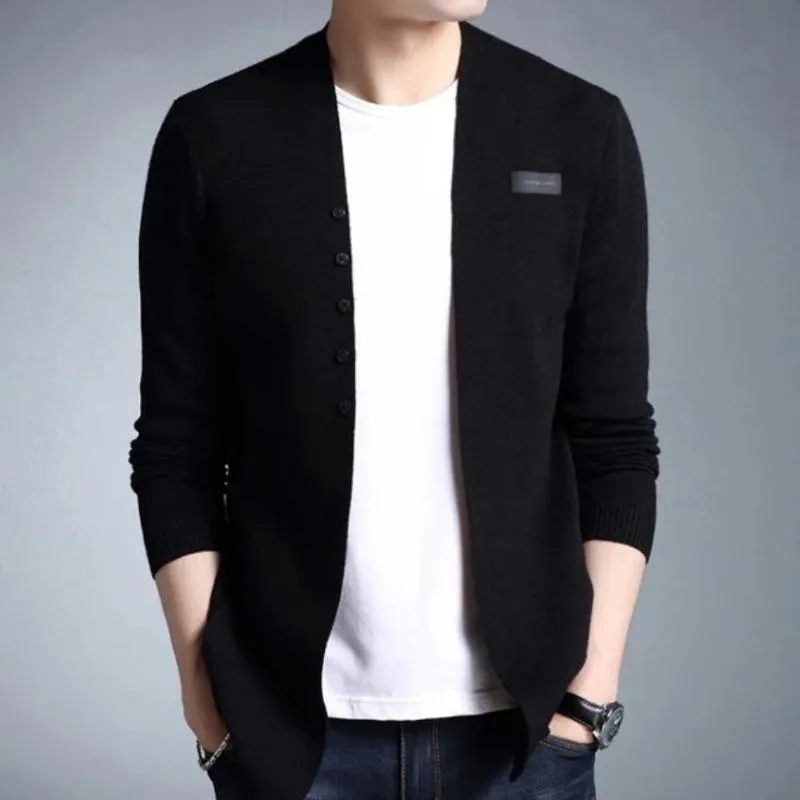 Men's Slim Fit Buttoned Cardigan