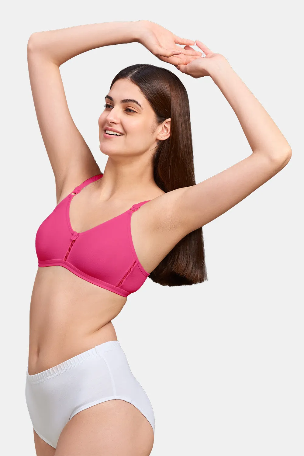 Naidu Hall Beauti Knitwear Bra Combo Pack – Stylish, Comfortable, and Supportive Everyday Bras for Women (C65)