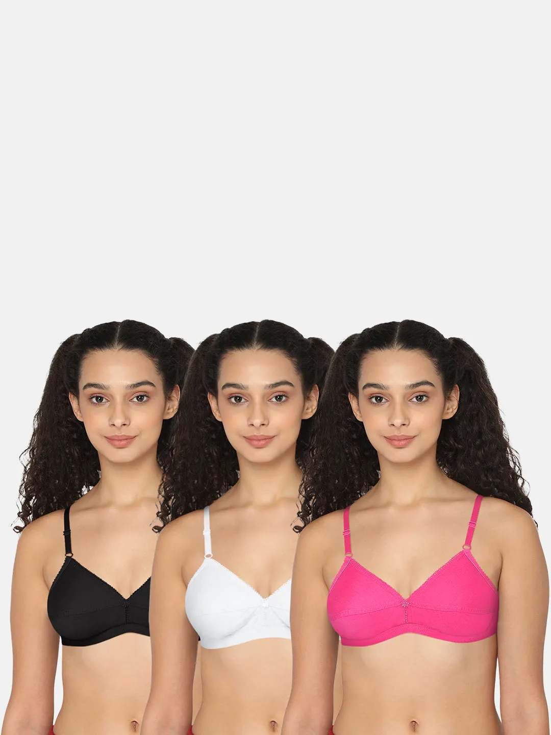 Naidu Hall Heritage Bra Combo Pack – Trendy and Comfortable Bras for Everyday Wear (C38)