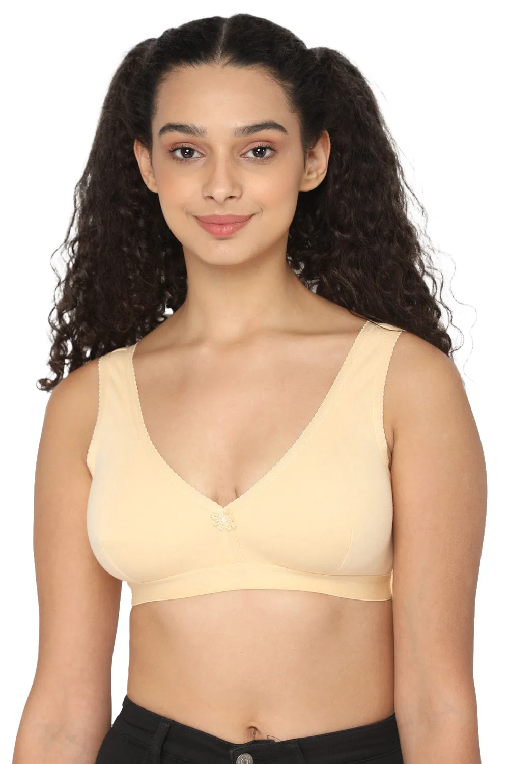 Naidu Hall Teenage Beginners Bra Combo Pack – Soft, Comfortable, and Supportive Bras for Growing Teens (C34)