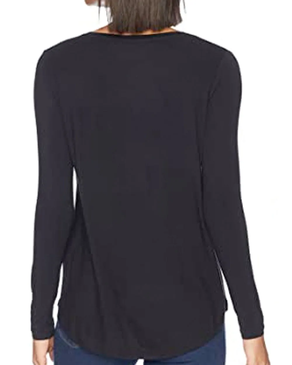 Noir Superwashed Soft Touch Long Sleeve T-Shirt