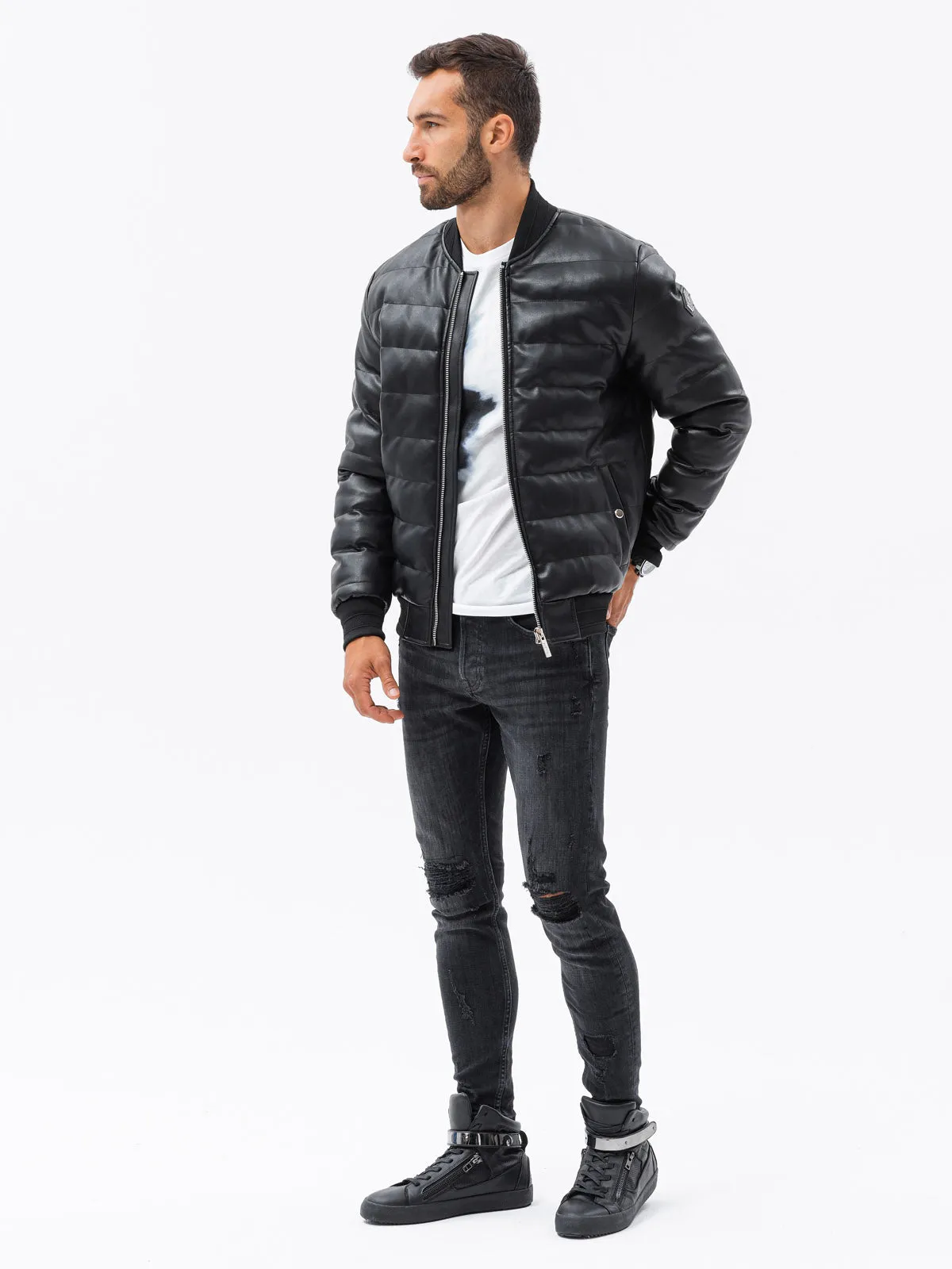 Ombre Pilot Jacket C602 K