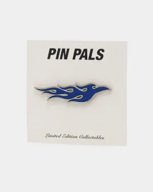 Pin Pals Tribal Flame Pin Blue