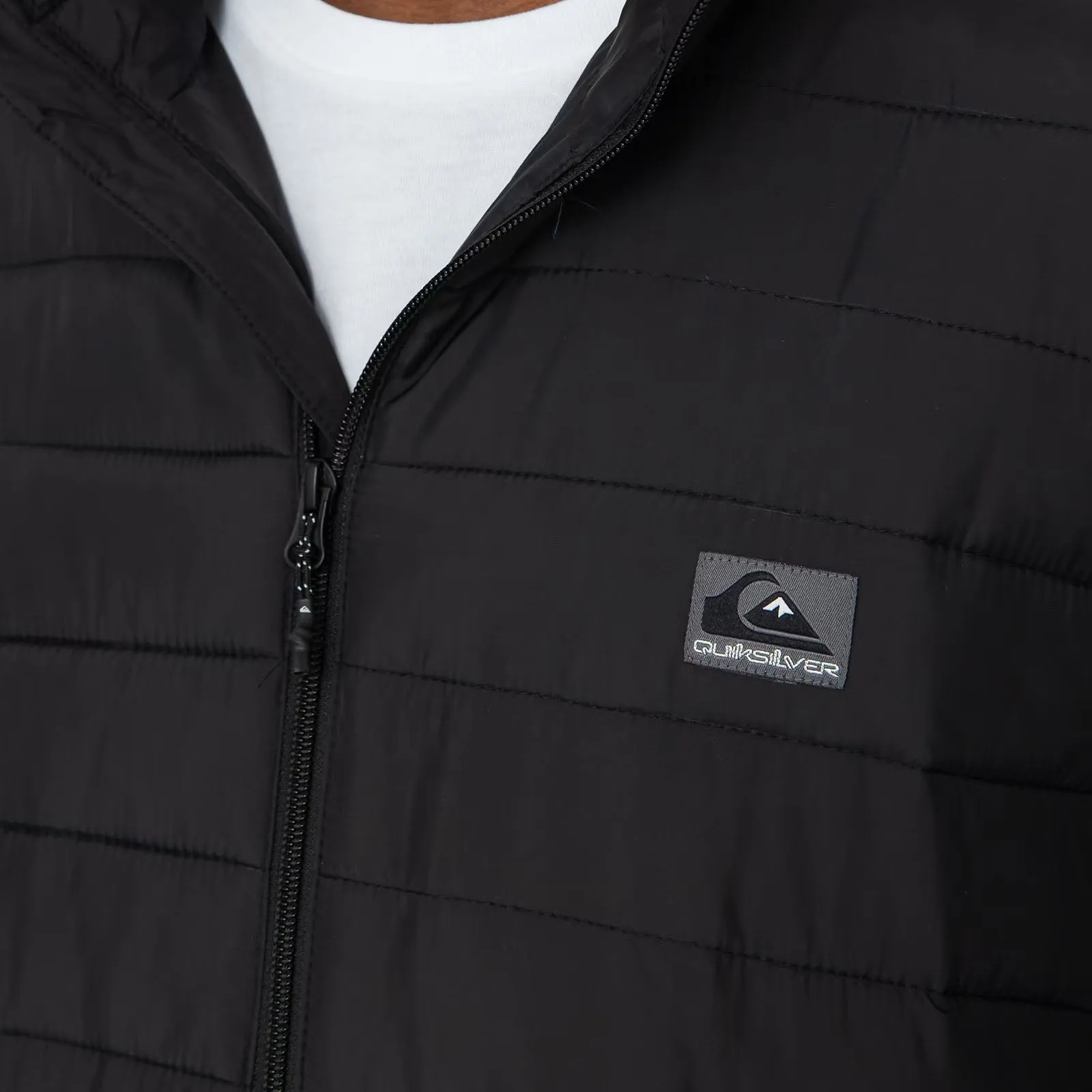 Quiksilver Mens Scaley Padded Jacket - Black