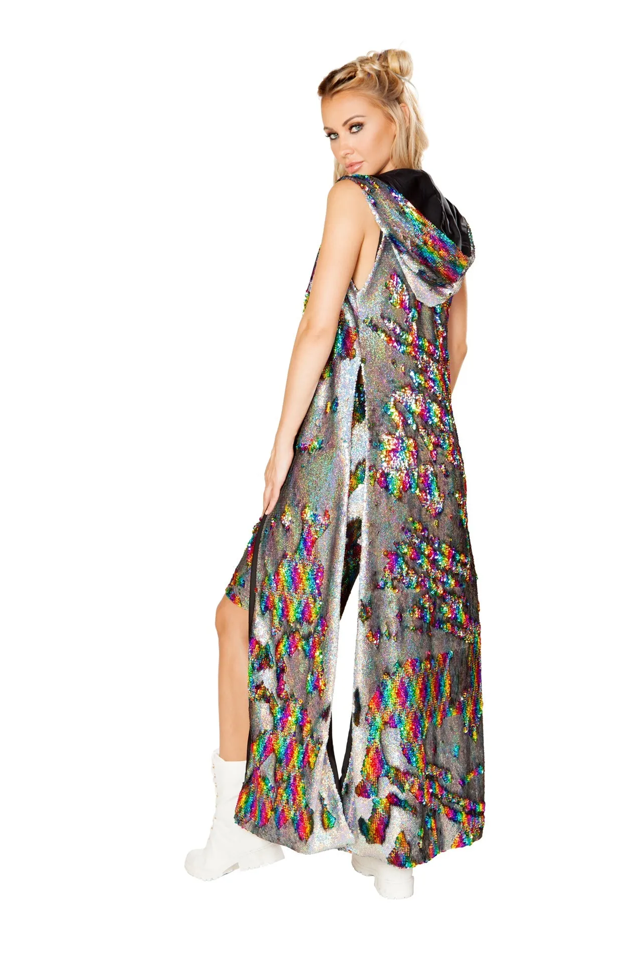 Rave FF155 - Unisex Sequin Duster - J. Valentine