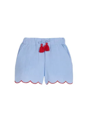 Richmond Shorts - Blue Chambray