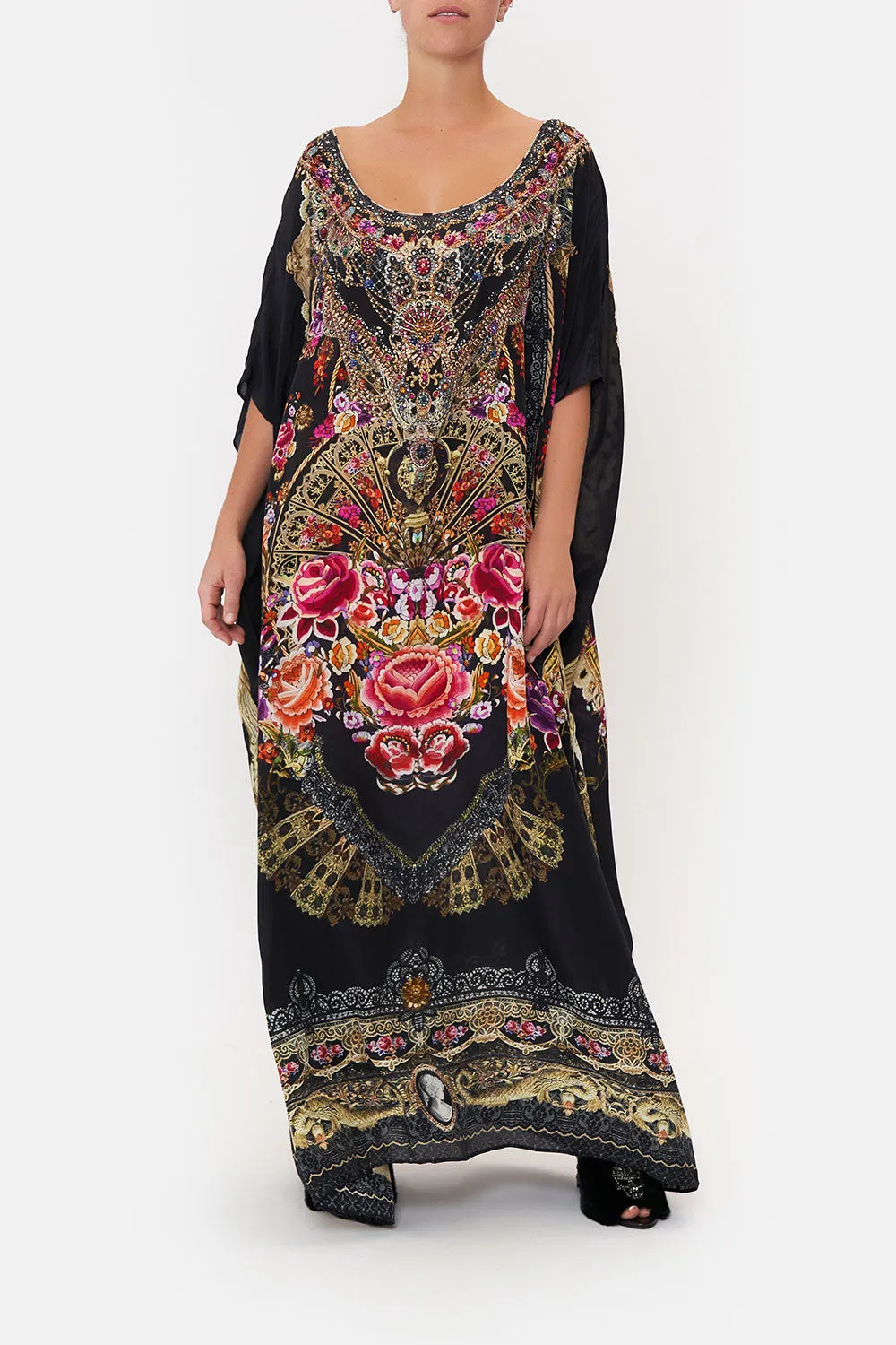 ROUND NECK KAFTAN DANCE WITH DUENDE