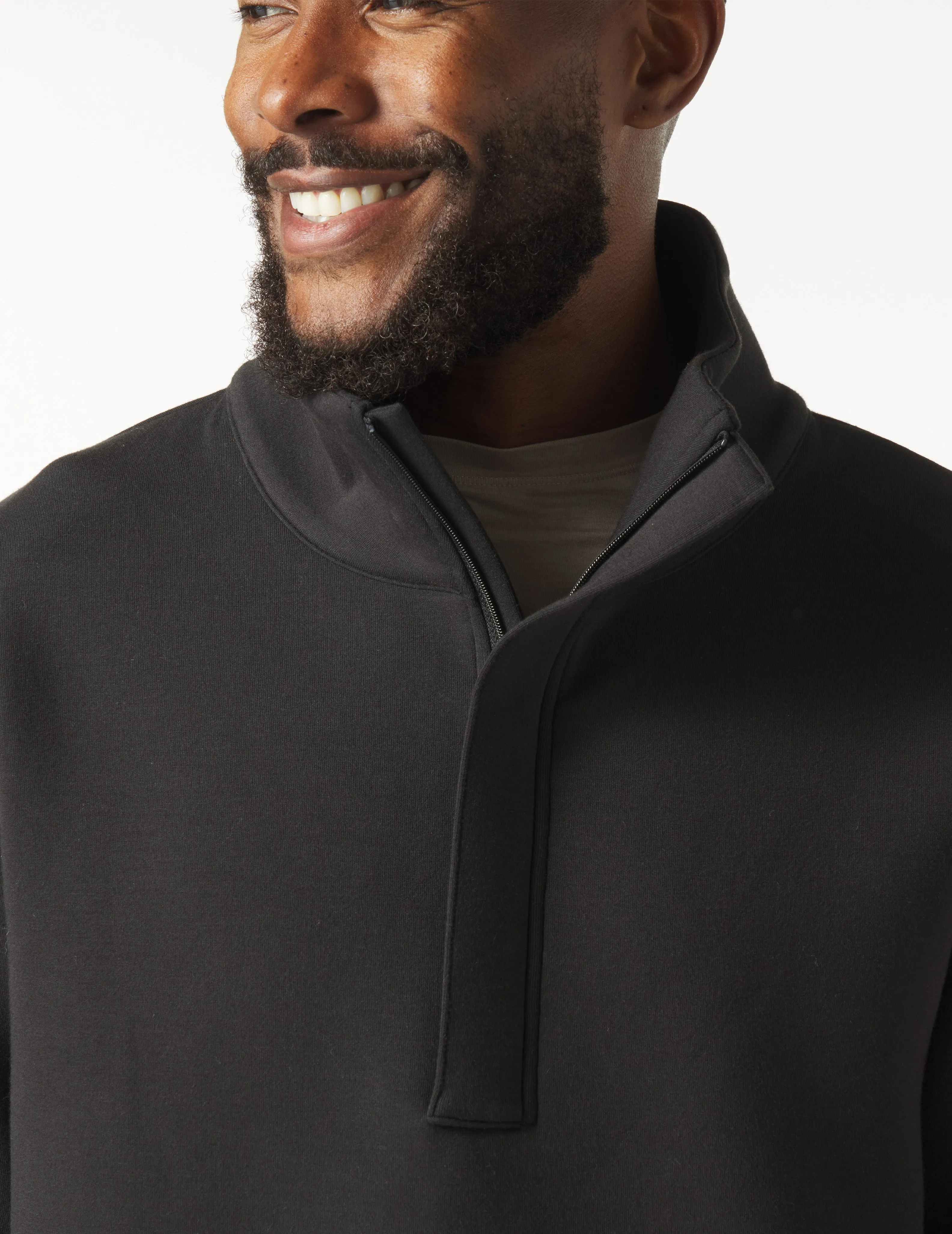 Scuba 1/4 Zip: Black