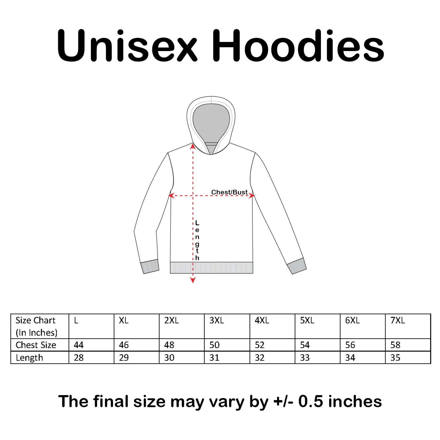 Solid Plus Size Hoodie