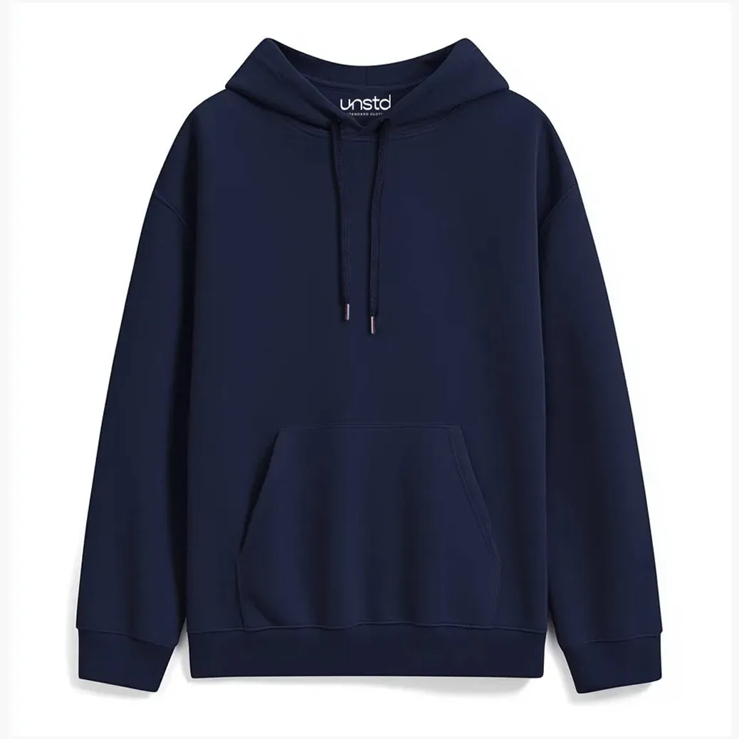 Solid Plus Size Hoodie